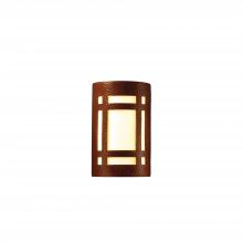 Justice Design Group CER-7495W-HMCP - Large Craftsman Window - Open Top & Bottom (Outdoor)