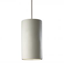 Justice Design Group CER-9625-BIS-CROM-RIGID-LED1-700 - Large Cylinder LED Pendant