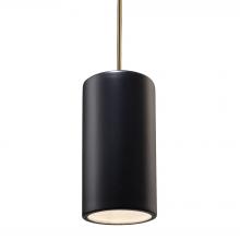 Justice Design Group CER-9625-CRB-ABRS-RIGID-LED1-700 - Large Cylinder LED Pendant