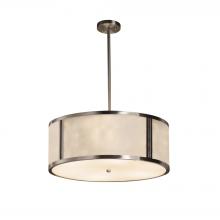 Justice Design Group CLD-9542-NCKL-LED5-5000 - Tribeca 24" LED Drum Pendant