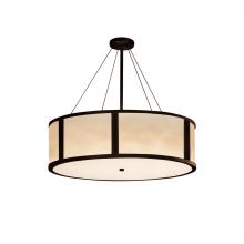 Justice Design Group CLD-9547-DBRZ - Tribeca 48&#34; Drum Pendant