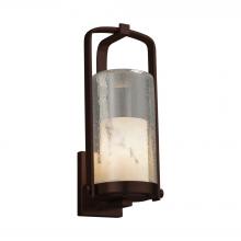 Justice Design Group FAL-7584W-10-DBRZ-LED1-700 - Atlantic Large Outdoor LED Wall Sconce