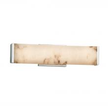 Justice Design Group FAL-8601-CROM - Latitude 19&#34; ADA Linear LED Wall/Bath