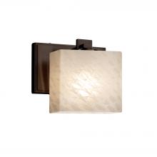 Justice Design Group FSN-8447-55-WEVE-DBRZ-LED1-700 - Era ADA 1-Light LED Wall Sconce