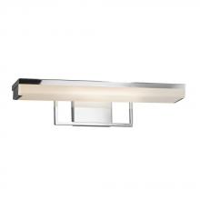 Justice Design Group FSN-9071-OPAL-CROM - Elevate 20&#34; Linear LED Wall/Bath