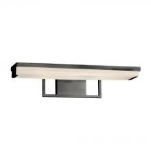 Justice Design Group PNA-9071-WAVE-MBLK - Elevate 20&#34; Linear LED Wall/Bath