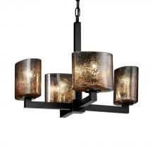 Justice Design Group FSN-8829-20-MROR-NCKL - Modular 4-Light Chandelier