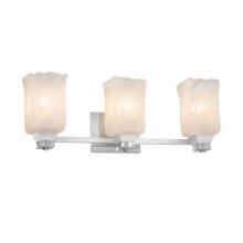 Justice Design Group GLA-8473-26-WHTW-CROM - Ardent 3-Light Bath Bar