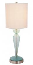 Mariana 125007 - One Light Decorative Glass/nickel Table Lamp