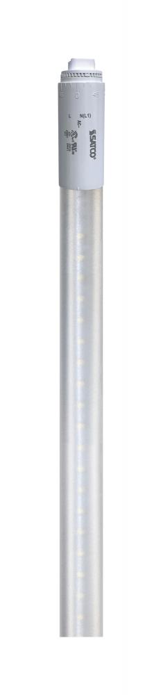 11 Watt T8 LED; 6500K; 1500 Lumens; 120-277 Volt; Double Side LED; Type B; Ballast Bypass; Single