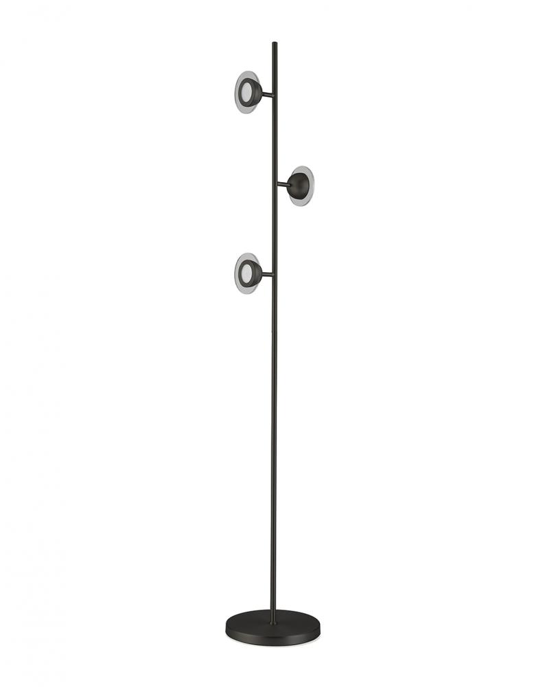 Laurel Accent Floor Lamp Matte Black