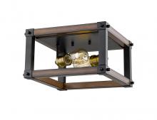 Z-Lite 472F2S-RM - 2 Light Flush Mount