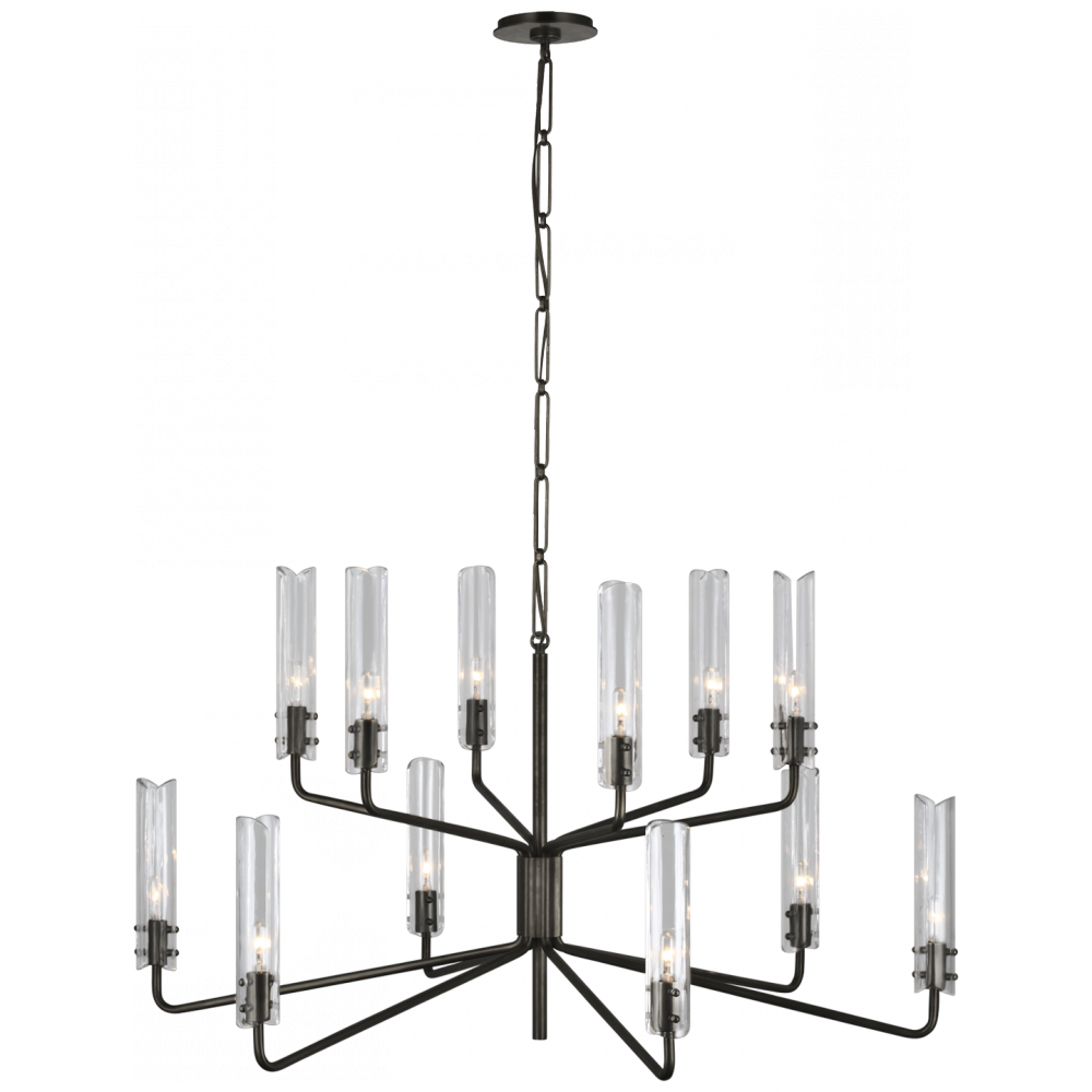 Casoria Large Two-Tier Chandelier