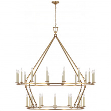 Visual Comfort & Co. Signature Collection CHC 5277AB - Darlana Oversized Two Tier Chandelier