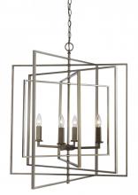 Trans Globe 10596 ASL - El Capitan 26&#34; Pendant Style Cage Chandelier