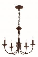 Trans Globe 9015 ROB - Candle 19&#34; Chandelier