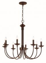 Trans Globe 9018 ROB - Candle 26.5&#34; Chandelier