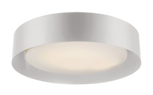 Trans Globe LED-30051 WH - Moonstone 19.75&#34; Flushmount