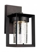 Trans Globe LED-50160 BK - Taylor 10&#34; Wall Lantern with Integrated LED Light