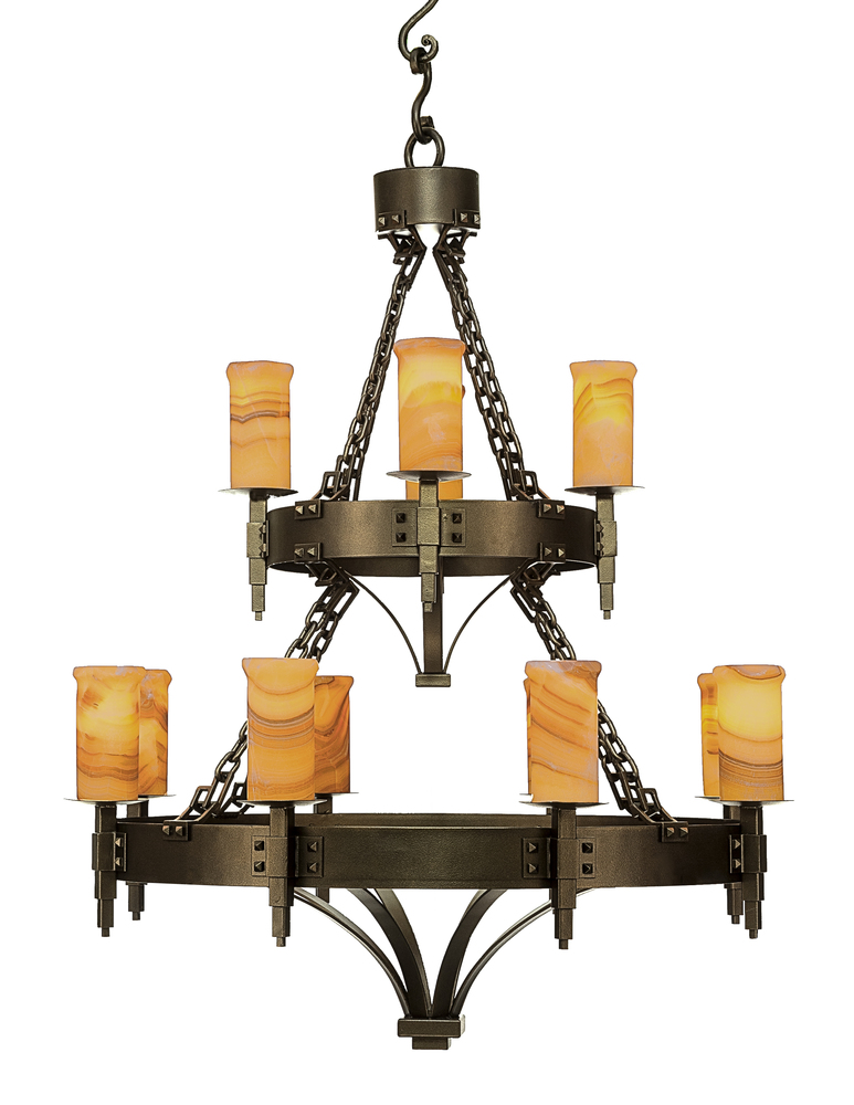 Craftsman 2-tier Chandelier