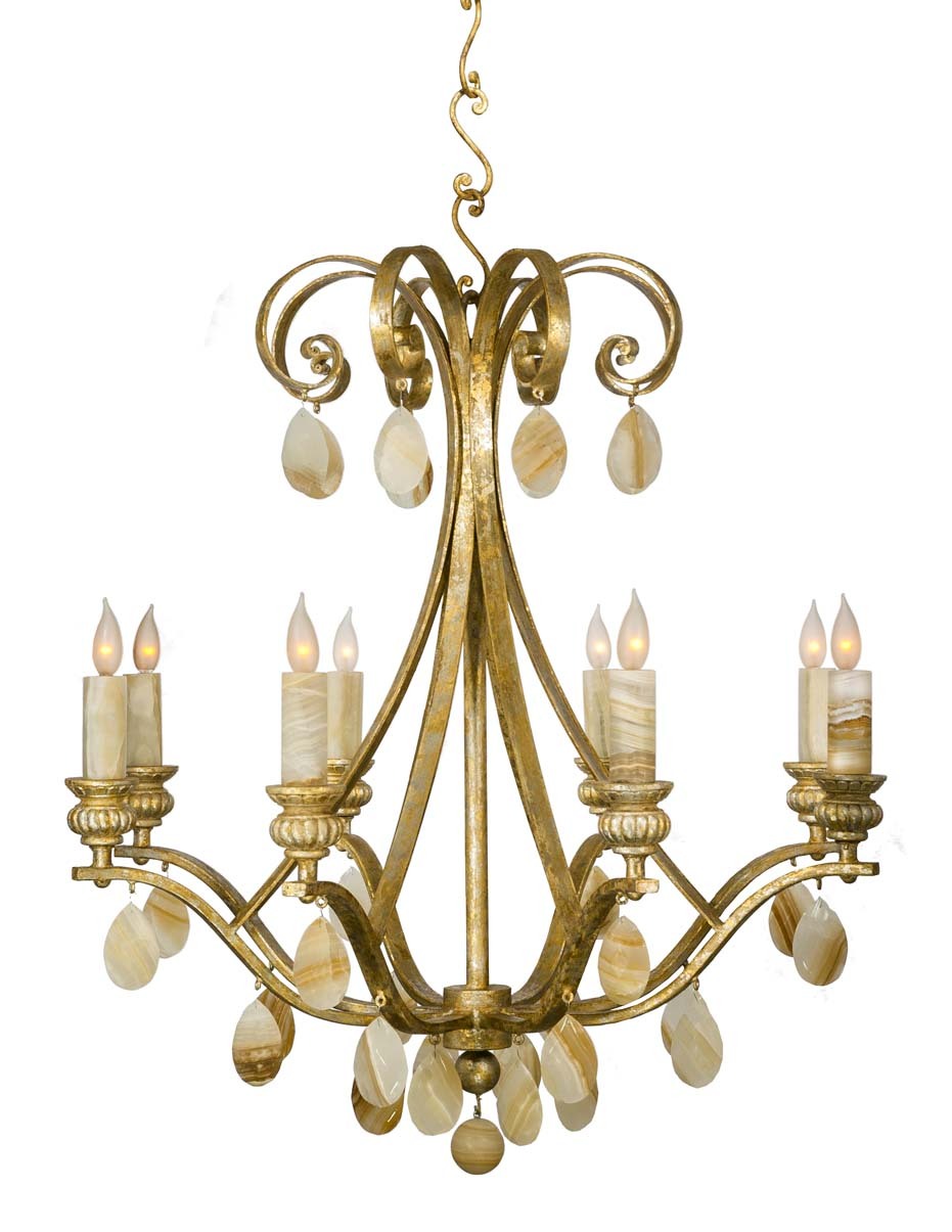 Elegante 8-Light Chandelier