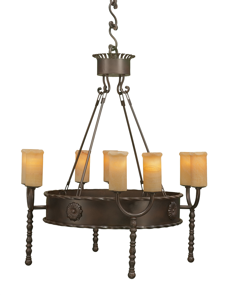 Montecito 8-light Chandelier - Standard Bronze Finish