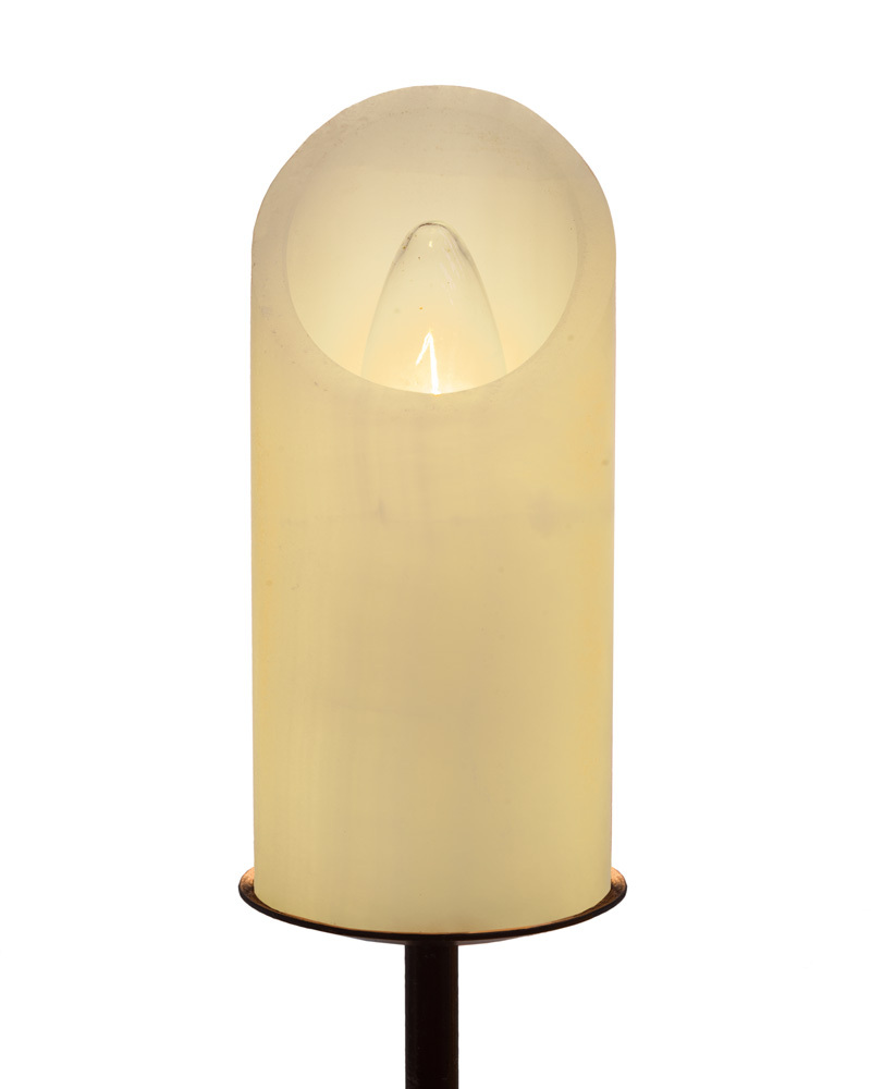 Cross-cut Onyx Shade - White