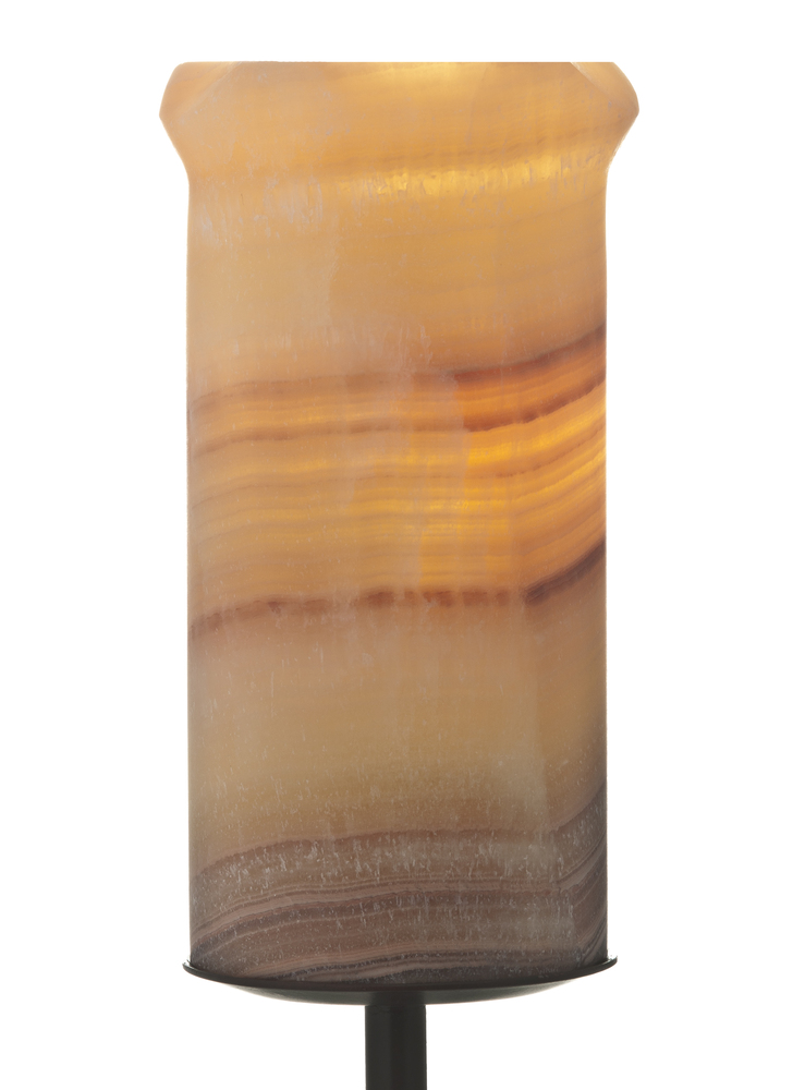 Standard Onyx Shade - Amber with Red Veining