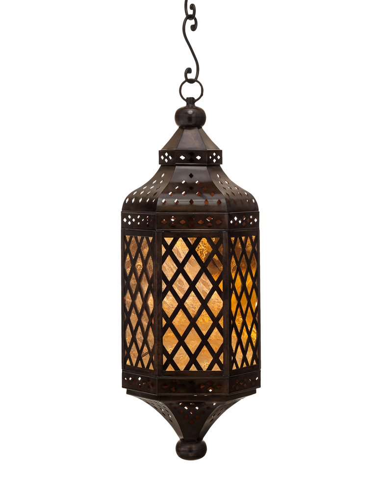 Tunisian Lantern - Amber