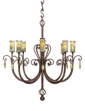 Santangelo Lighting & Design CH-CLRD-8L - Colorado 8-light Chandelier