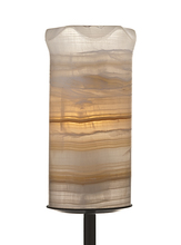 Santangelo Lighting & Design FSO-STNDRD-WWA - Standard Onyx Shade - White with Amber Veining