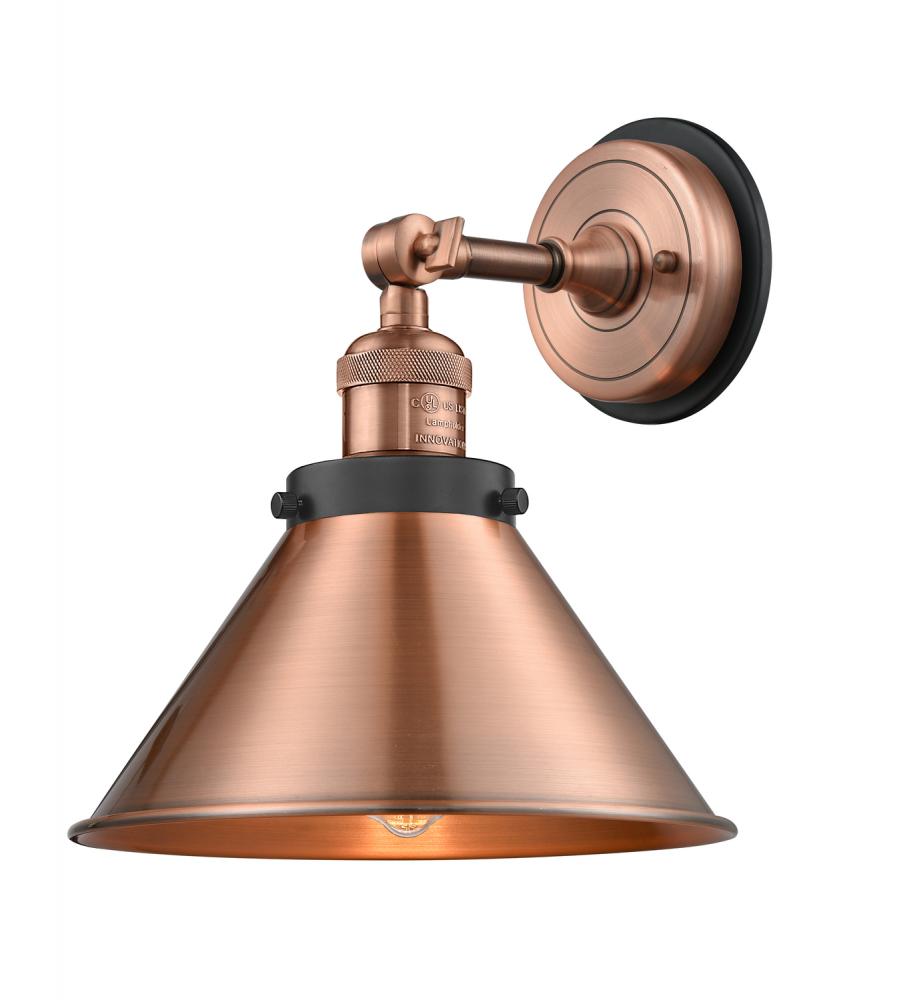 Briarcliff - 1 Light - 10 inch - Antique Copper - Sconce