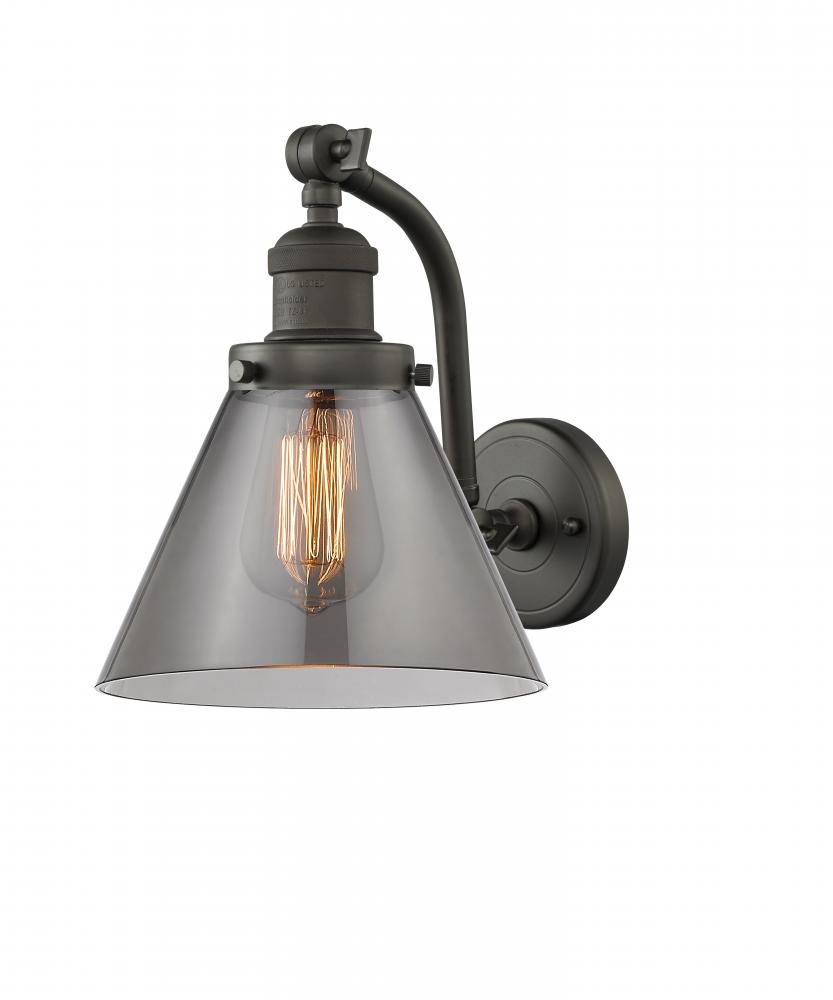 Cone - 1 Light - 8 inch - Oil Rubbed Bronze - Sconce