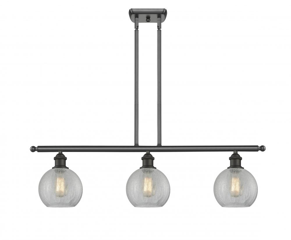 Athens - 3 Light - 36 inch - Oil Rubbed Bronze - Cord hung - Island Light