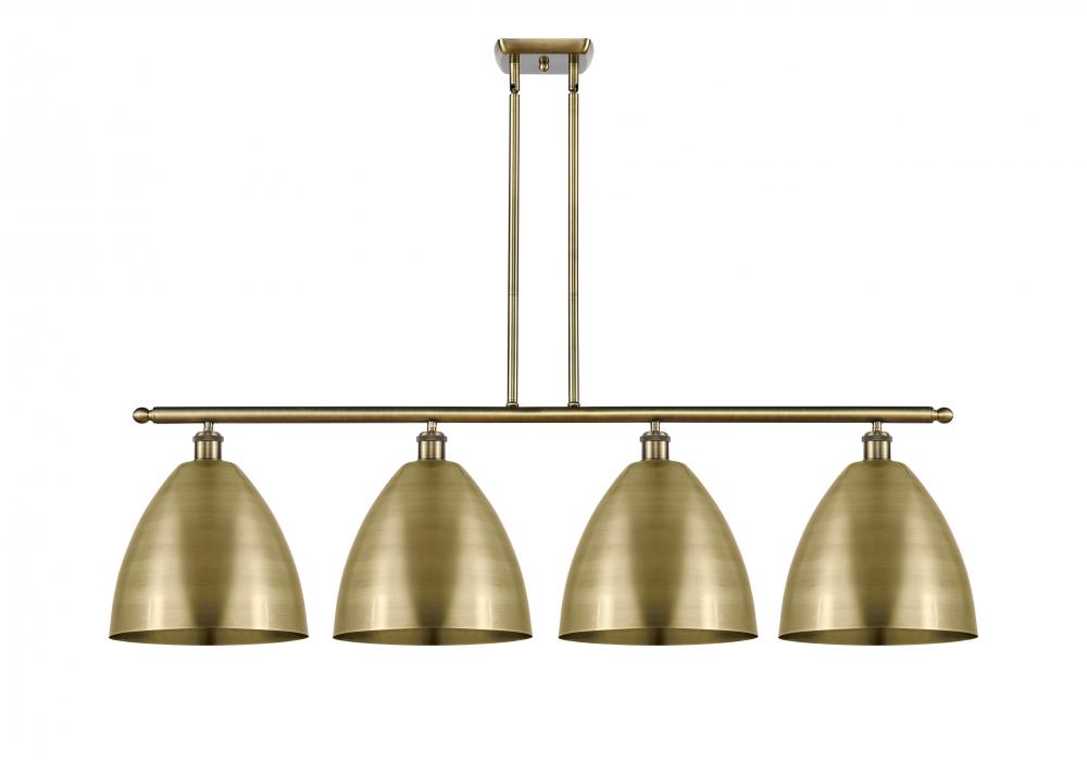 Bristol - 4 Light - 50 inch - Antique Brass - Cord hung - Island Light