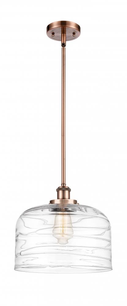 Bell - 1 Light - 12 inch - Antique Copper - Mini Pendant