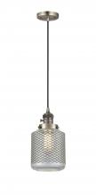 Innovations Lighting 201CSW-AB-G262-LED - Stanton - 1 Light - 6 inch - Antique Brass - Cord hung - Mini Pendant