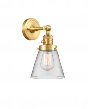 Innovations Lighting 203SW-SG-G62 - Cone - 1 Light - 6 inch - Satin Gold - Sconce