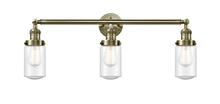 Innovations Lighting 205-AB-G314 - Dover - 3 Light - 31 inch - Antique Brass - Bath Vanity Light