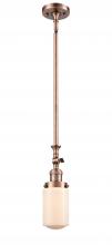 Innovations Lighting 206-AC-G311 - Dover - 1 Light - 5 inch - Antique Copper - Stem Hung - Mini Pendant