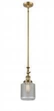 Innovations Lighting 206-BB-G262 - Stanton - 1 Light - 6 inch - Brushed Brass - Stem Hung - Mini Pendant