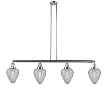 Innovations Lighting 214-PC-G165-LED - Geneseo - 4 Light - 52 inch - Polished Chrome - Stem Hung - Island Light