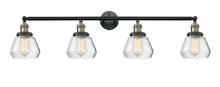 Innovations Lighting 215-BAB-G172 - Fulton - 4 Light - 43 inch - Black Antique Brass - Bath Vanity Light