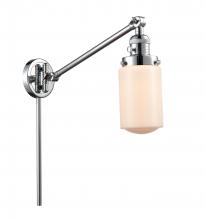 Innovations Lighting 237-PC-G311 - Dover - 1 Light - 5 inch - Polished Chrome - Swing Arm