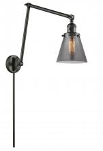 Innovations Lighting 238-OB-G63-LED - Cone - 1 Light - 8 inch - Oil Rubbed Bronze - Swing Arm