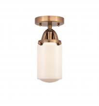 Innovations Lighting 288-1C-AC-G311-LED - Dover - 1 Light - 5 inch - Antique Copper - Semi-Flush Mount