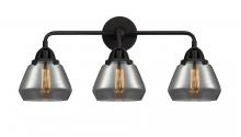 Innovations Lighting 288-3W-BK-G173 - Fulton - 3 Light - 25 inch - Matte Black - Bath Vanity Light