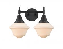 Innovations Lighting 447-2W-BK-G531-LED - Oxford - 2 Light - 17 inch - Matte Black - Bath Vanity Light