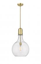 Innovations Lighting 492-1S-SG-G584-14 - Amherst - 1 Light - 14 inch - Satin Gold - Cord hung - Pendant