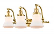 Innovations Lighting 515-3W-SG-G191 - Bellmont - 3 Light - 28 inch - Satin Gold - Bath Vanity Light